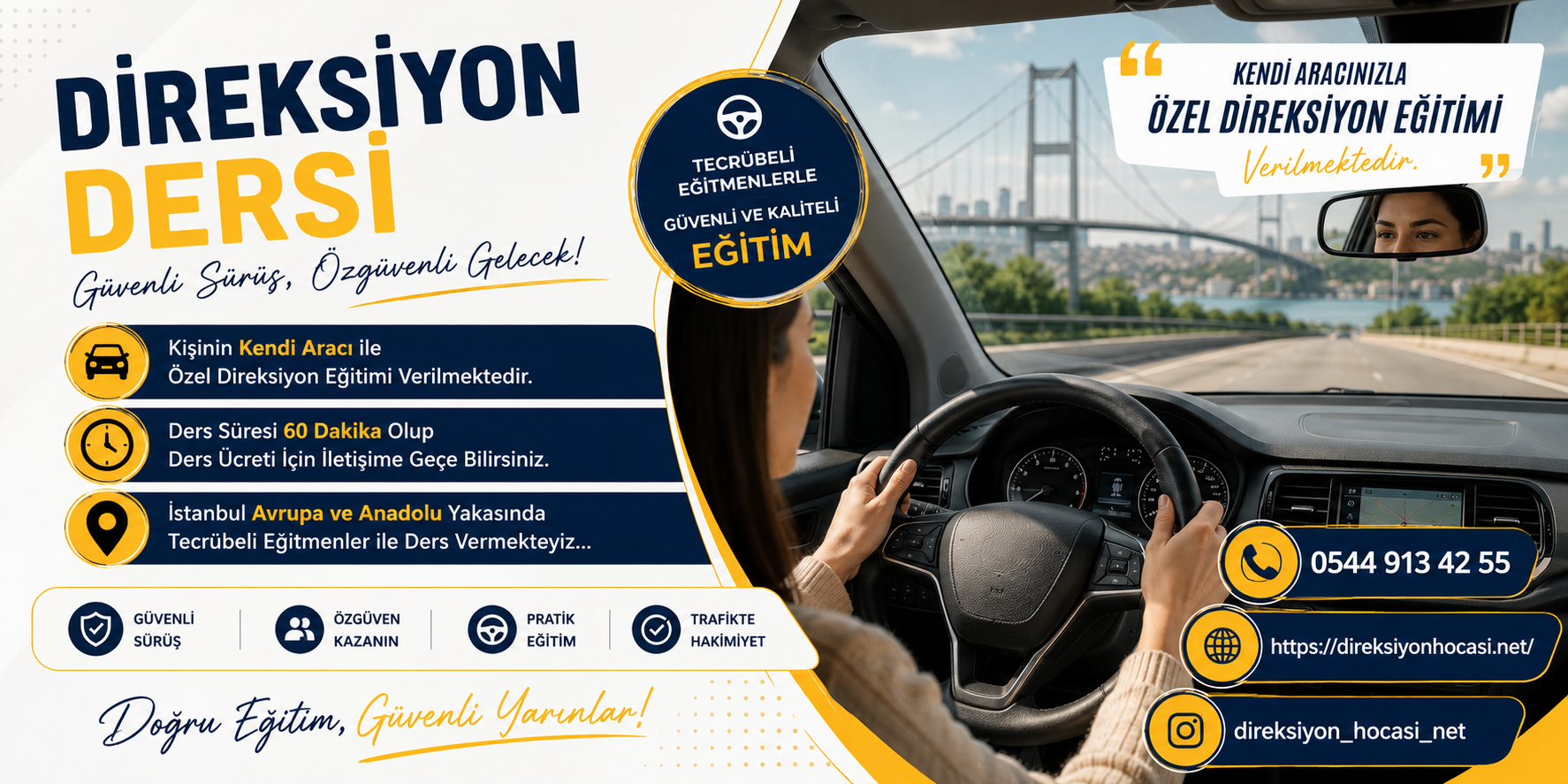 sarıyer direksiyon dersi